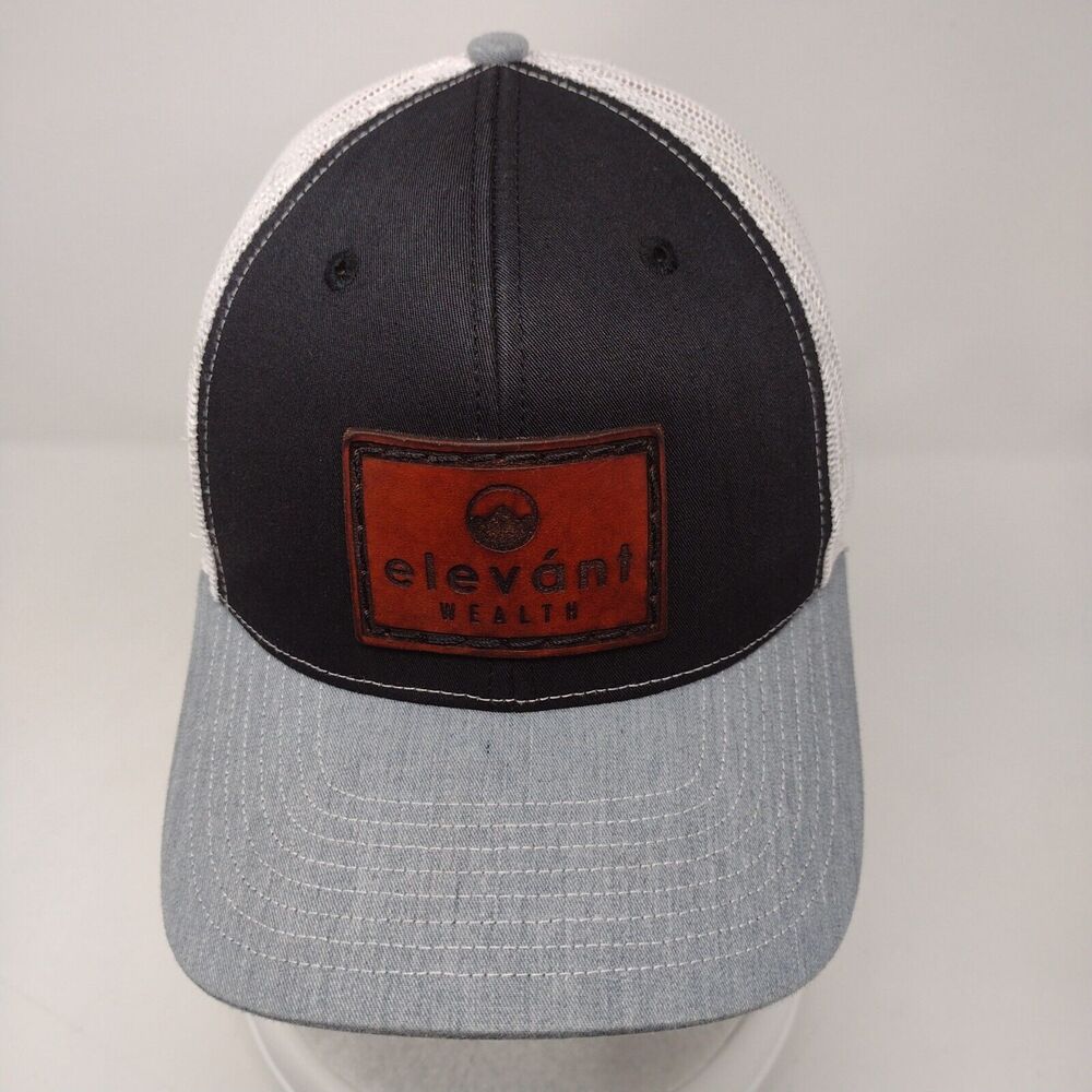 Elevant Wealth Patch Snapback Mesh Back Trucker H… - image 2